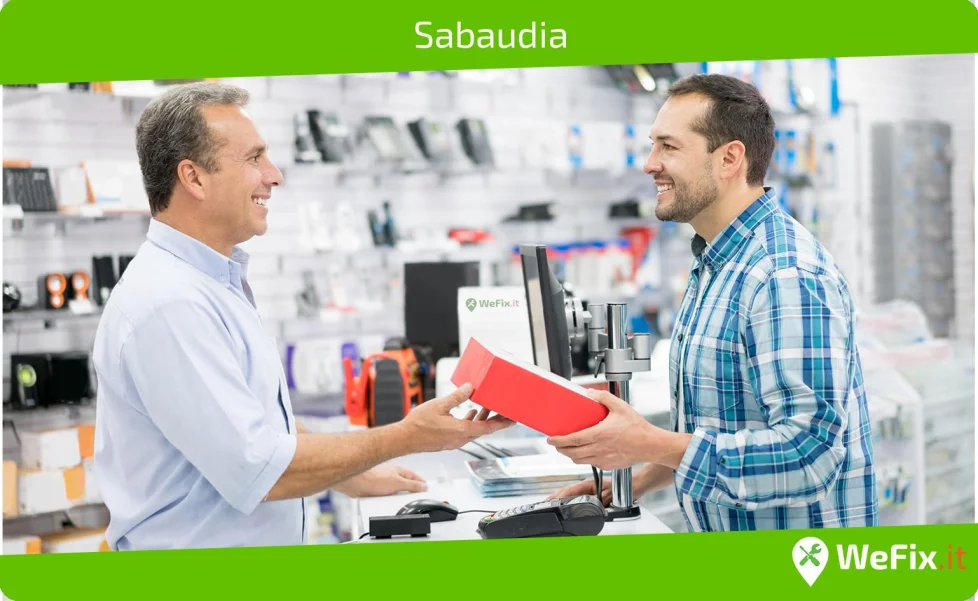 Sabaudia negozio supervaluta Apple