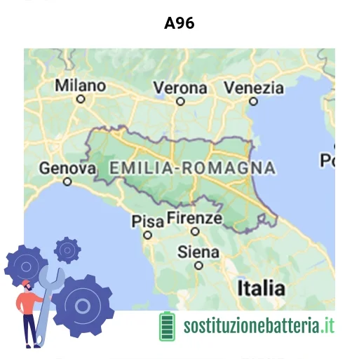 Batteria A96 da sostituire? Prezzi in Emilia-Romagna