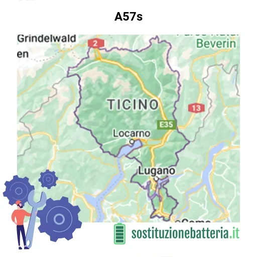 Batteria A57s da sostituire? Prezzi in Canton Ticino