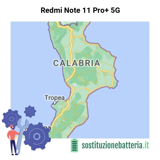 Batteria Redmi Note 11 Pro+ 5G da sostituire? Prezzi in Calabria