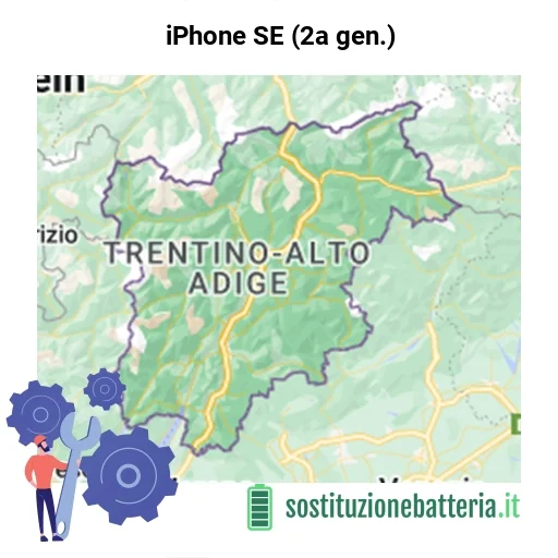 Batteria iPhone SE (2a gen.) da sostituire? Prezzi in Trentino-Alto Adige