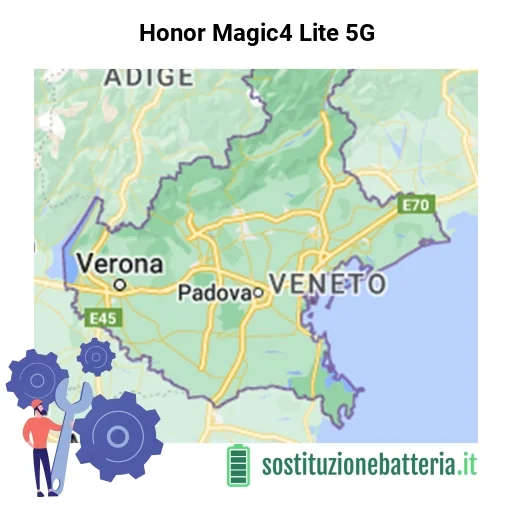 Batteria Honor Magic4 Lite 5G da sostituire? Prezzi in Veneto