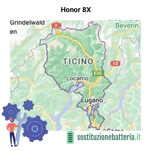 Batteria Honor 8X da sostituire? Prezzi in Canton Ticino