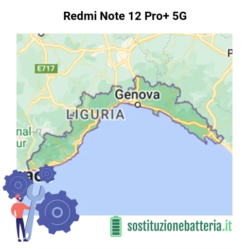 Batteria Redmi Note 12 Pro+ 5G da sostituire? Prezzi in Liguria