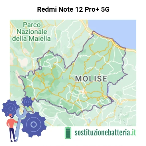 Batteria Redmi Note 12 Pro+ 5G da sostituire? Prezzi in Molise