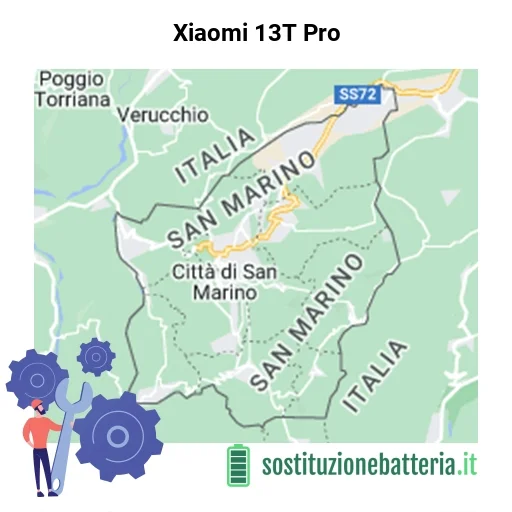 Batteria Xiaomi 13T Pro da sostituire? Prezzi in Repubblica di San Marino