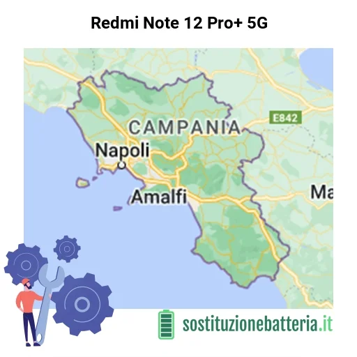 Batteria Redmi Note 12 Pro+ 5G da sostituire? Prezzi in Campania