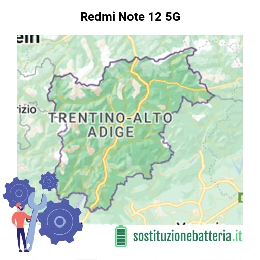 Batteria Redmi Note 12 5G da sostituire? Prezzi in Trentino-Alto Adige