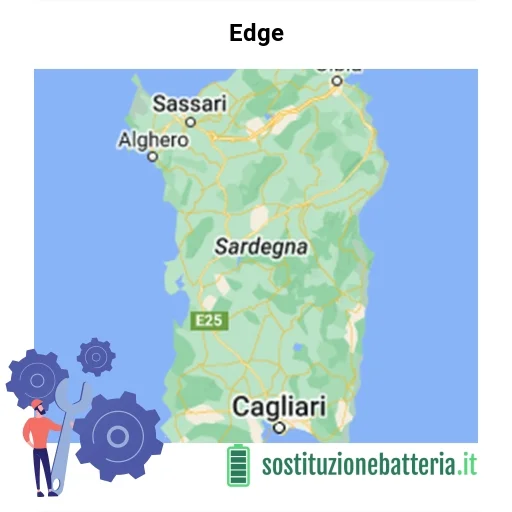 Batteria Edge da sostituire? Prezzi in Sardegna