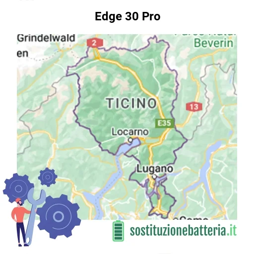 Batteria Edge 30 Pro da sostituire? Prezzi in Canton Ticino