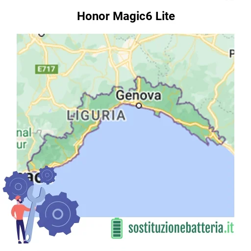 Batteria Honor Magic6 Lite da sostituire? Prezzi in Liguria