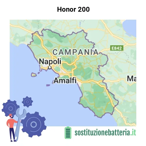 Batteria Honor 200 da sostituire? Prezzi in Campania