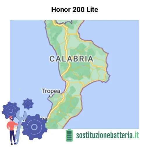 Batteria Honor 200 Lite da sostituire? Prezzi in Calabria