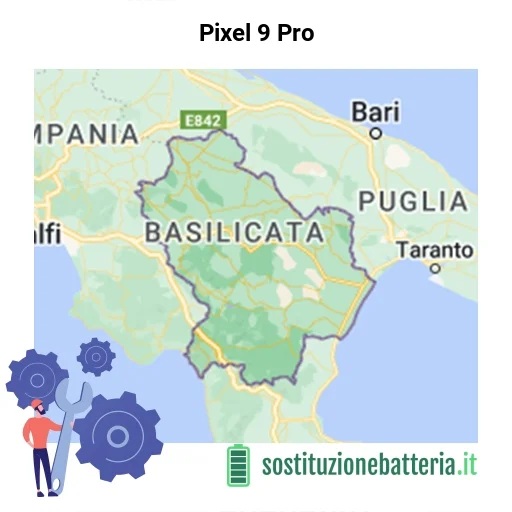 Batteria Pixel 9 Pro da sostituire? Prezzi in Basilicata