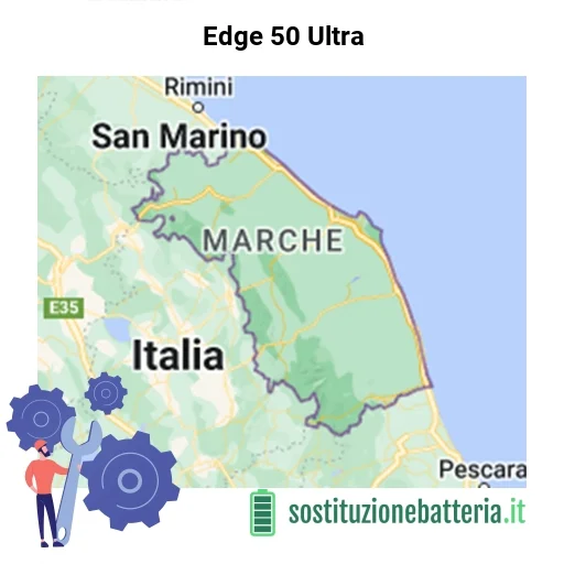 Batteria Edge 50 Ultra da sostituire? Prezzi in Marche