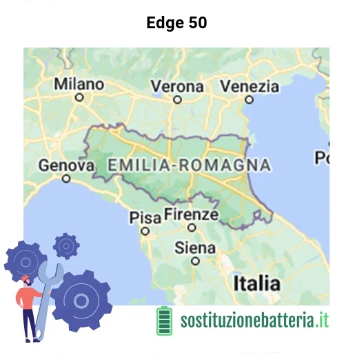 Batteria Edge 50 da sostituire? Prezzi in Emilia-Romagna