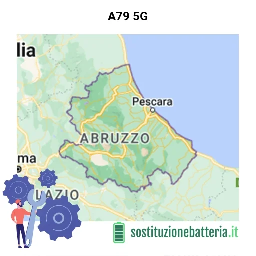 Batteria A79 5G da sostituire? Prezzi in Abruzzo