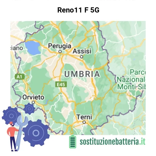Batteria Reno11 F 5G da sostituire? Prezzi in Umbria