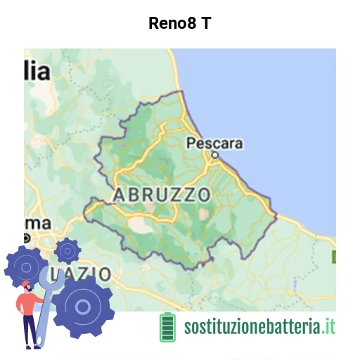 Batteria Reno8 T da sostituire? Prezzi in Abruzzo