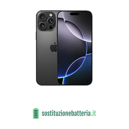 Prezzi sostituzione batteria Apple iPhone 16 Pro Max