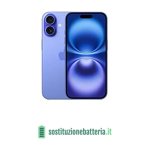Prezzi sostituzione batteria Apple iPhone 16
