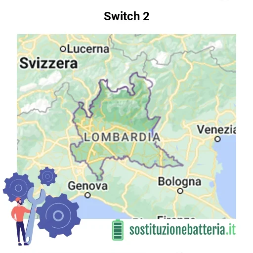 Batteria Switch 2 da sostituire? Prezzi in Lombardia