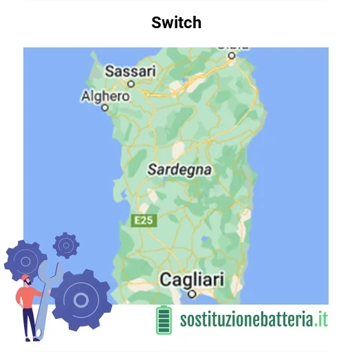 Batteria Switch da sostituire? Prezzi in Sardegna