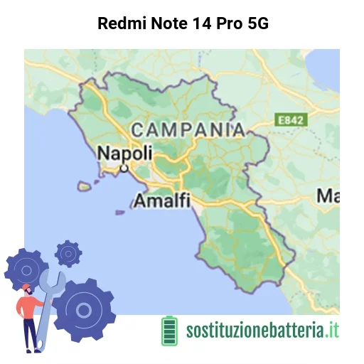 Batteria Redmi Note 14 Pro 5G da sostituire? Prezzi in Campania Batteria Redmi Note 14 Pro 5G da sostituire? Prezzi in Campania