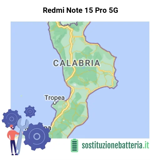 Batteria Redmi Note 15 Pro 5G da sostituire? Prezzi in Calabria Batteria Redmi Note 15 Pro 5G da sostituire? Prezzi in Calabria