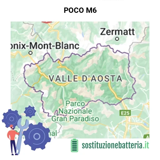 Batteria POCO M6 da sostituire? Prezzi in Valle d’Aosta
