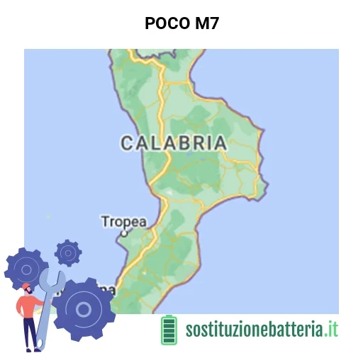 Batteria POCO M7 da sostituire? Prezzi in Calabria