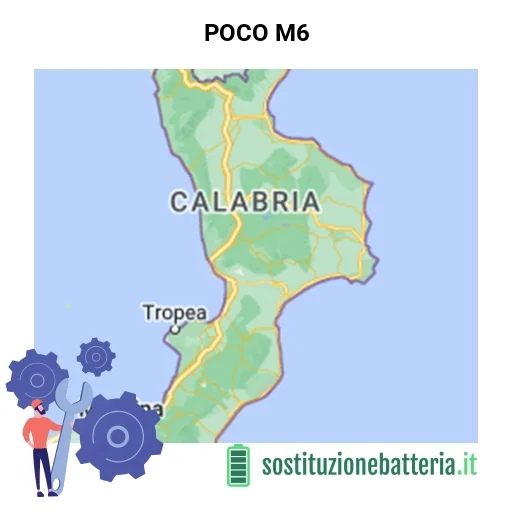 Batteria POCO M6 da sostituire? Prezzi in Calabria