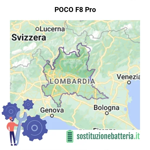 Batteria POCO F8 Pro da sostituire? Prezzi in Lombardia Batteria POCO F8 Pro da sostituire? Prezzi in Lombardia