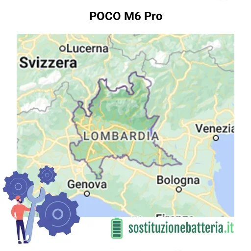 Batteria POCO M6 Pro da sostituire? Prezzi in Lombardia Batteria POCO M6 Pro da sostituire? Prezzi in Lombardia