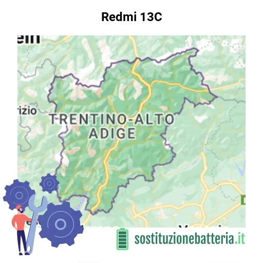 Batteria Redmi 13C da sostituire? Prezzi in Trentino-Alto Adige