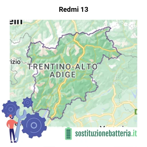 Batteria Redmi 13 da sostituire? Prezzi in Trentino-Alto Adige