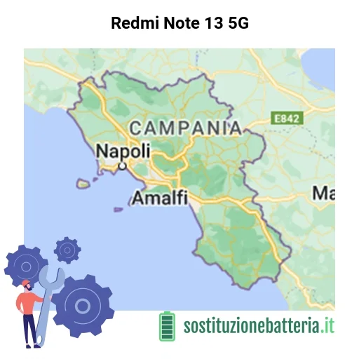 Batteria Redmi Note 13 5G da sostituire? Prezzi in Campania