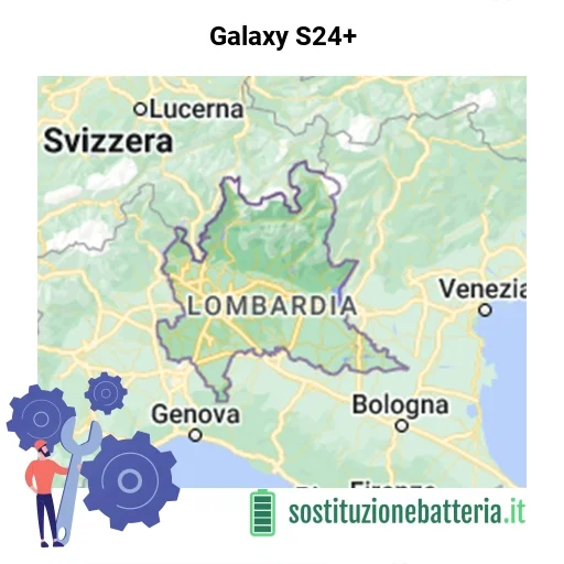 Batteria Galaxy S24+ da sostituire? Prezzi in Lombardia