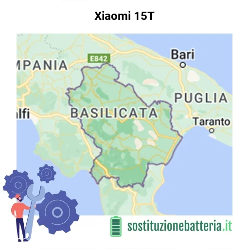 Batteria Xiaomi 15T da sostituire? Prezzi in Basilicata