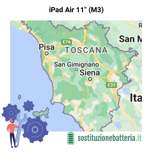 Batteria iPad Air 11" (M3) da sostituire? Prezzi in Toscana