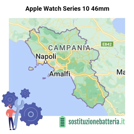Batteria Apple Watch Series 10 46mm da sostituire? Prezzi in Campania