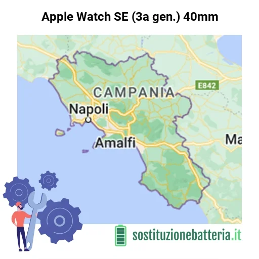 Batteria Apple Watch SE (3a gen.) 40mm da sostituire? Prezzi in Campania