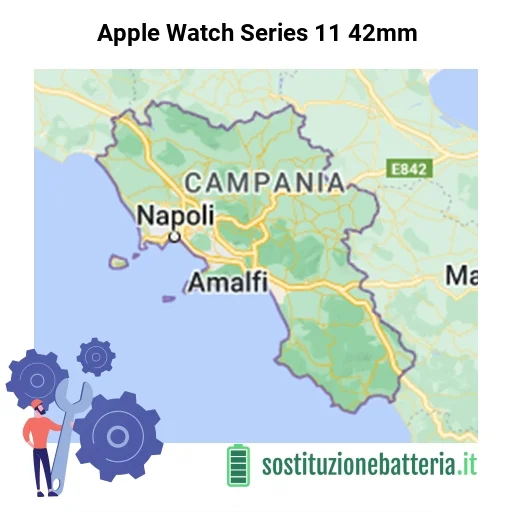 Batteria Apple Watch Series 11 42mm da sostituire? Prezzi in Campania