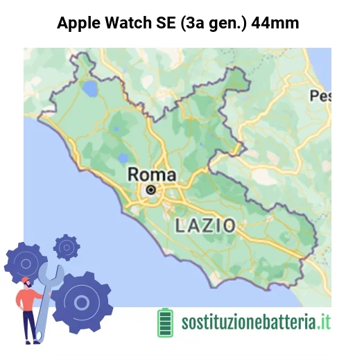Batteria Apple Watch SE (3a gen.) 44mm da sostituire? Prezzi in Lazio