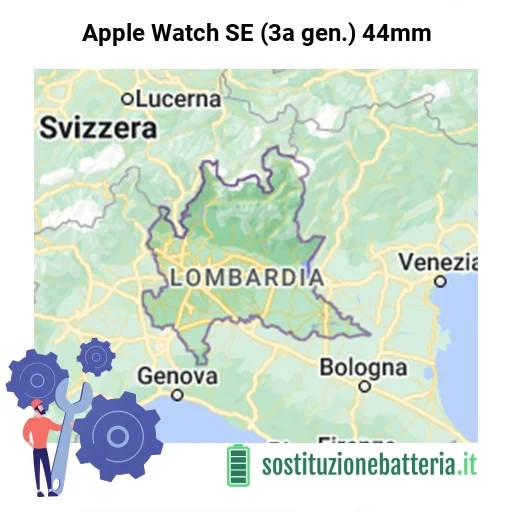 Batteria Apple Watch SE (3a gen.) 44mm da sostituire? Prezzi in Lombardia