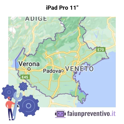 Centri assistenza Apple iPad Pro 11" in Veneto