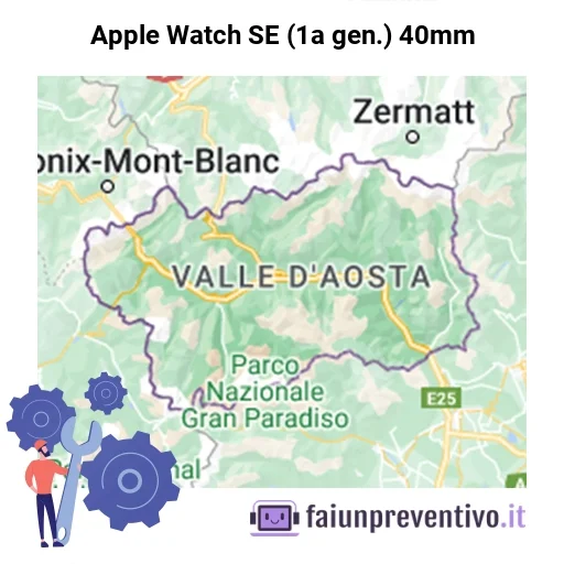 Centri assistenza Apple Apple Watch SE (1a gen.) 40mm in Valle d’Aosta