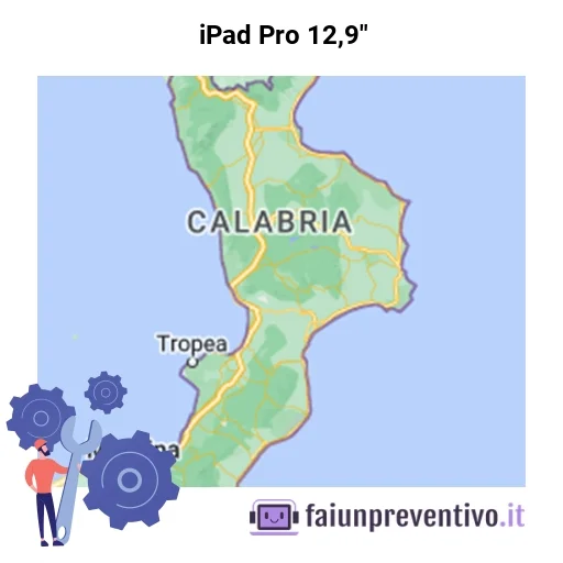 Centri assistenza Apple iPad Pro 12,9" in Calabria