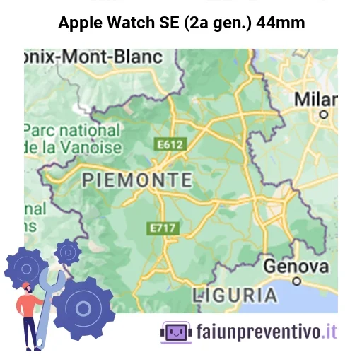 Centri assistenza Apple Apple Watch SE (2a gen.) 44mm in Piemonte