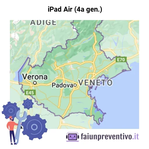 Centri assistenza Apple iPad Air (4a gen.) in Veneto Centri assistenza Apple iPad Air (4a gen.) in Veneto